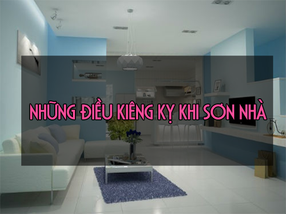 Kiêng kỵ màu sơn