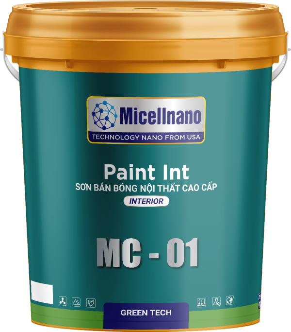 Sơn bán bóng nội thất cao cấp MC 01