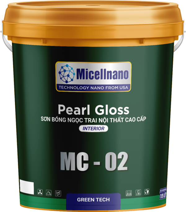 Sơn bóng ngọc trai nội thất cao cấp MC 02