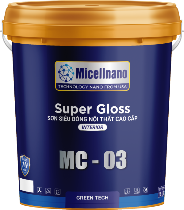 Sơn siêu bóng nội thất cao cấp MC 03
