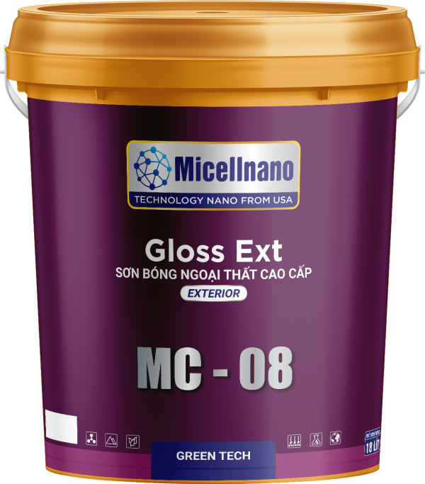 Sơn siêu bóng ngoại thất cao cấp MC 08