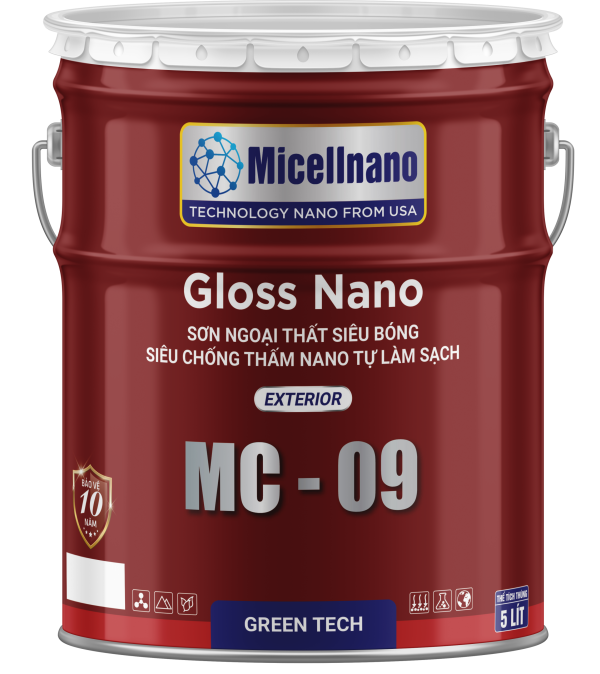 Sơn ngoại thất siêu bóng MC 09