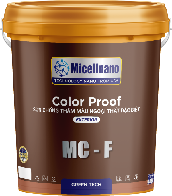 Sơn chống thấm màu ngoại thất đặc biệt